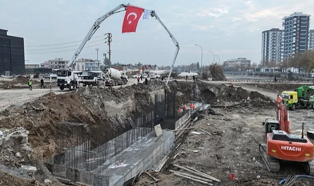 Adana Ege Bağatur Kavşak Projesi’nin Temeli Atıldı