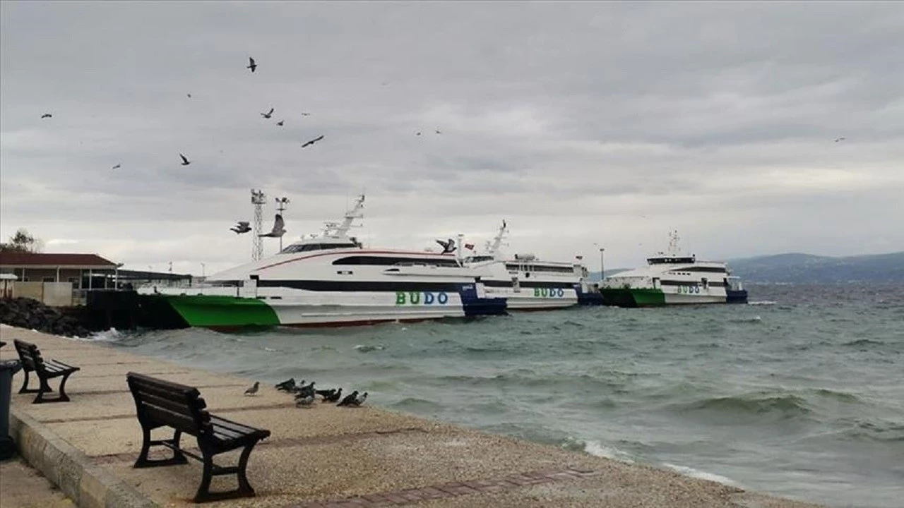 BUDO Seferleri Olumsuz Hava Nedeniyle Aksadı!